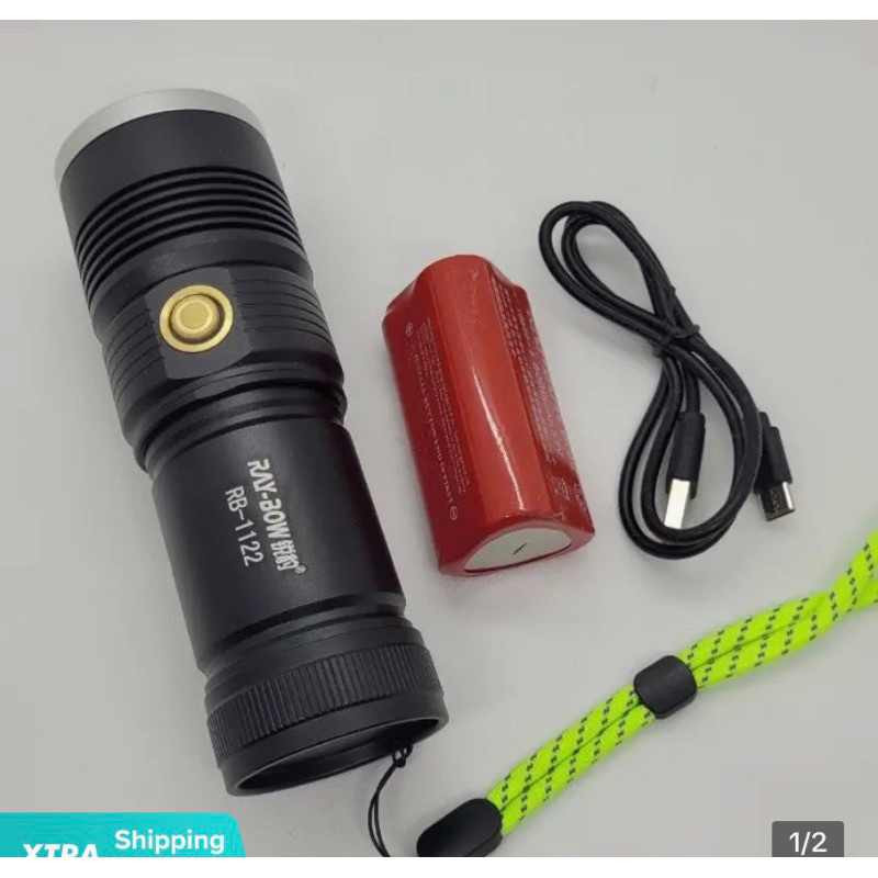 Đèn Pin Siêu Sáng RB 1122_có room xa gần