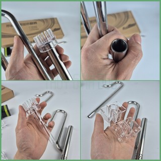 Bộ In-Out Inox Cao Cấp Chính Hãng Mufan - Phi 12, Phi 16 - Sử Dụng Cho Bể Cá Cảnh, Thủy Sinh
