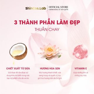 Sữa tắm thuần chay hương nước hoa SHINCOS.LAB Love Spell