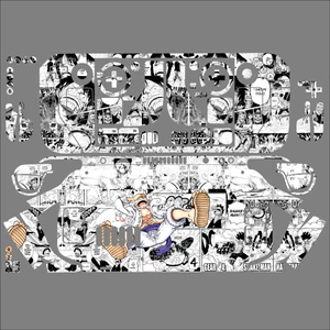 Skin dán Steam Deck mẫu One Peace Gear 4 (Film 3M vân nổi, có thể custom theo ý thích)