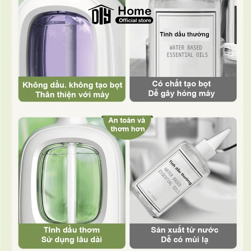 [Mới Ra Mắt] Tinh dầu xông phòng 260ml thiên nhiên dùng cho máy PW JD G series lưu hương lâu
