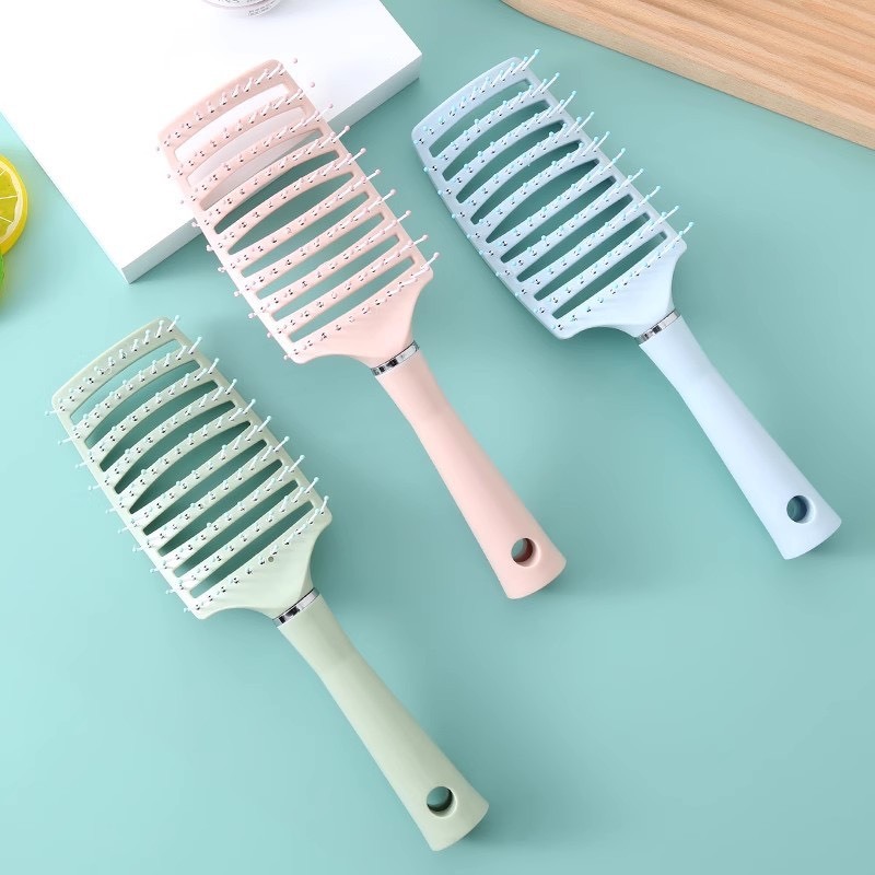 Lược Chải Tóc Đệm Khí Mát Xa Da Đầu Tạo Kiểu Tóc Xoăn Dài Đặc Biệt Cho Nữ GDTV