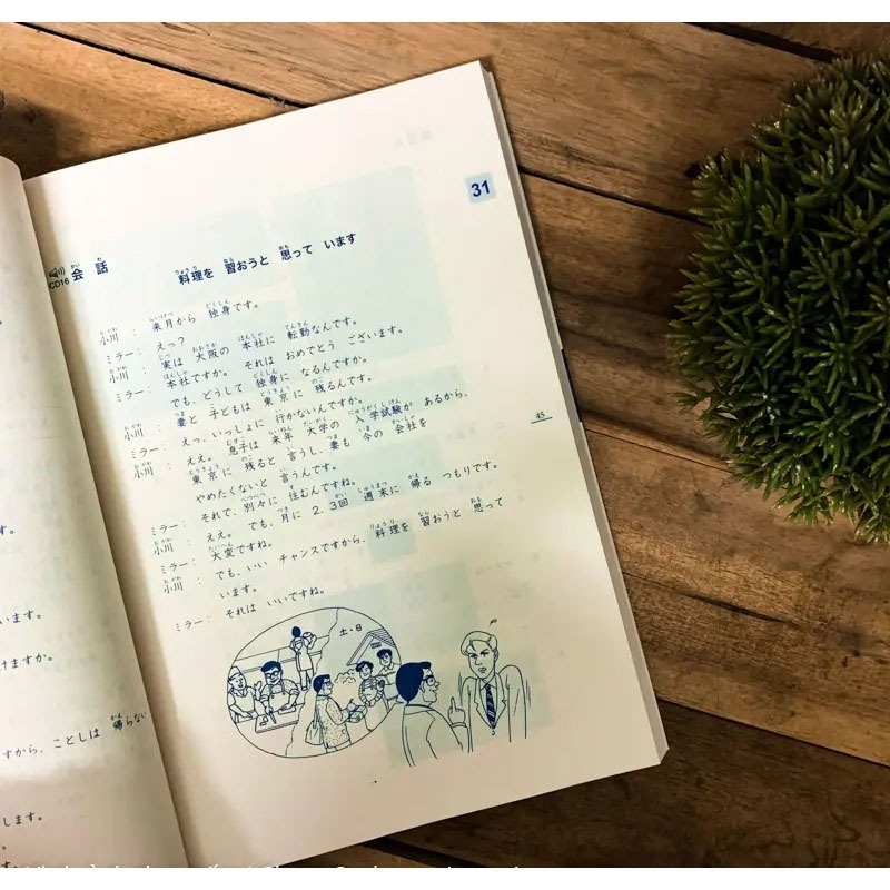 Ảnh Sách - Minna No Nihongo Sơ Cấp 2- Bản mới in màu (SGK + Bản dịch+ bài tập) 2