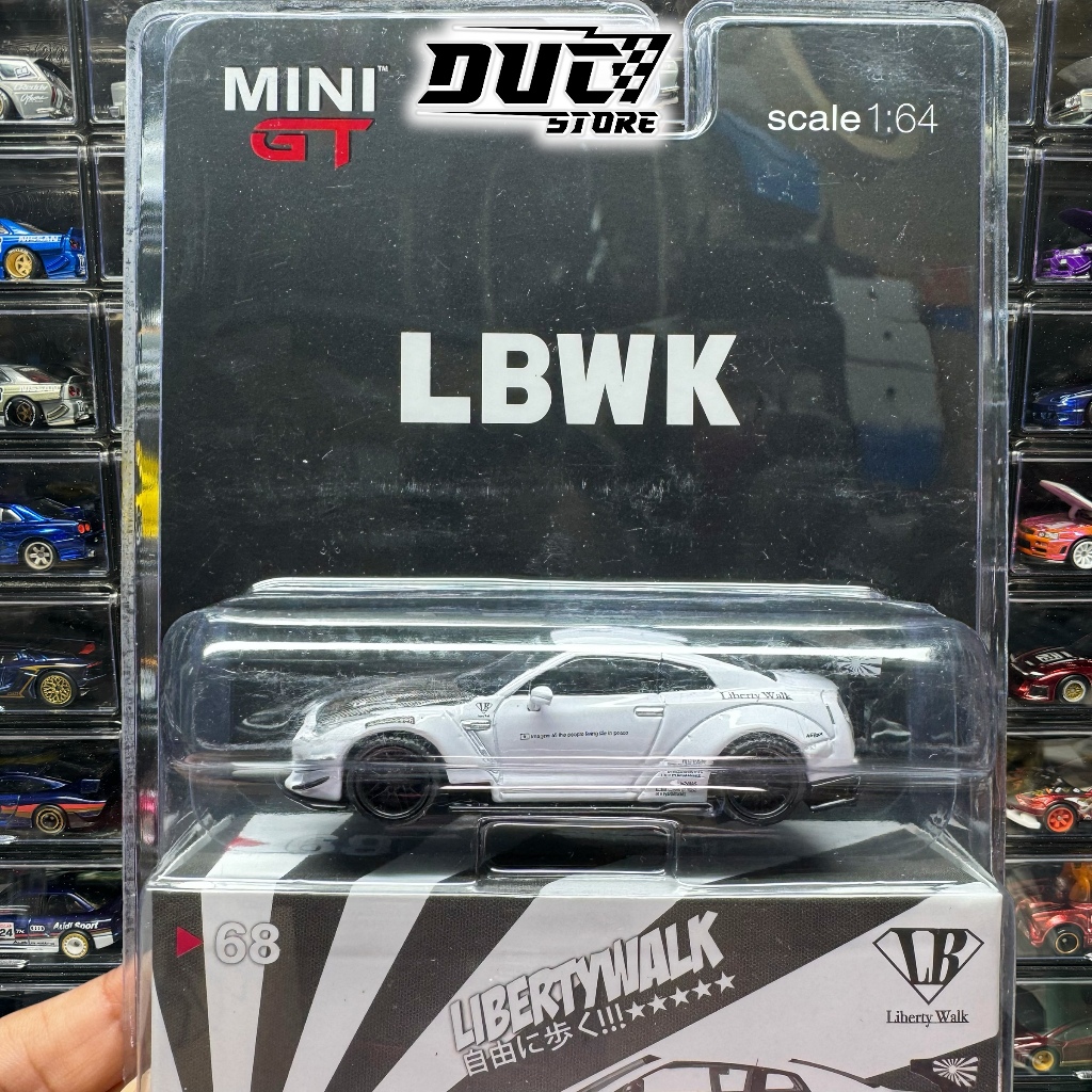 ミニカー MiNiGT 68 LBWORKS Nissan GT-R white MINIGT.com – Welcome to the World of 1:64!