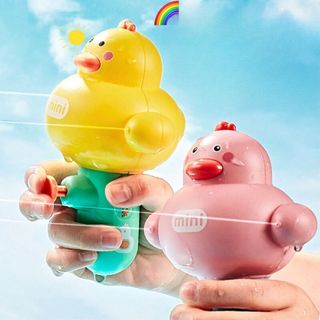 Đồ Chơi Sung Phun Nước Khủng Long Gà Con Thế Hệ Mới, Đồ Chơi Mùa Hè Dành Cho Bé Vận Động Ngoài Trời 89031