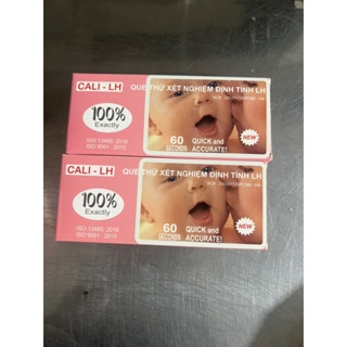 [Combo] 10 que thử rụng trứng Cali LH + 10 que thử thai Qickstrip