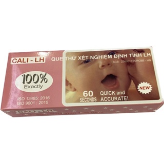 [Combo] 10 que thử rụng trứng Cali LH + 10 que thử thai Qickstrip