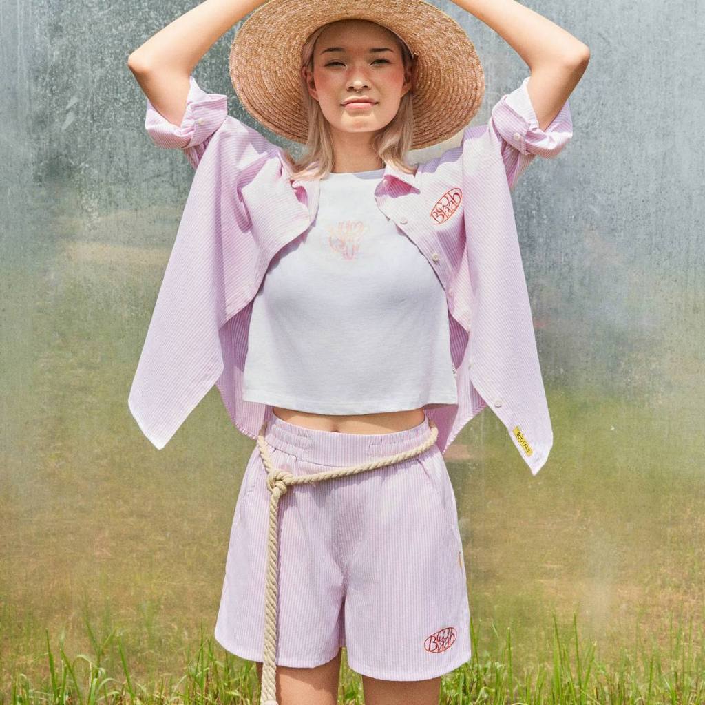 Áo Sơ Mi Dài Tay BOO Oversized Kẻ sọc Infinitee 09 BOOLAAB