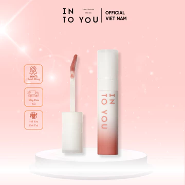 [ INTO YOU ] Son Kem Bóng Vị Dừa Làm Sáng Màu Da Coconut Lip Gloss 3.2g