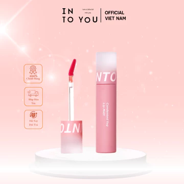 [ INTO YOU ] Son Tint Bóng Siêu Lì Mềm Mượt Lâu Trôi Cho Đôi Môi Căng Mọng Condensed Fog Lip Matt 3.2g