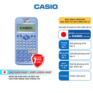 Máy Tính Casio FX-580VN X Sắc Màu - Xanh Cá Tính