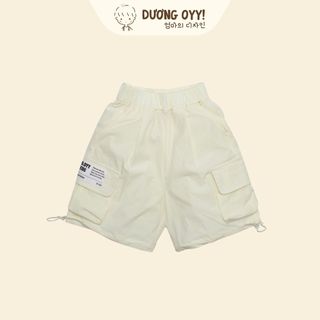Quần short gió trẻ em size 12 - 25kg bo chun nhẹ mát thoải mái  | Dương Oyy 010524190