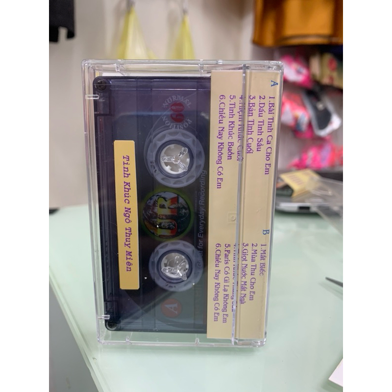 Băng Cassette Tình Khúc Ngô Thuỵ Miên