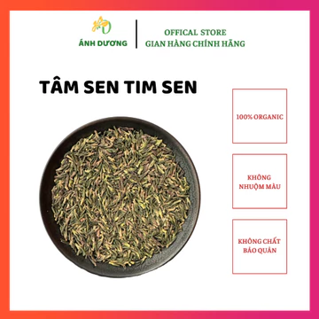 Trà Tâm Sen ( Tim Sen )Khô Đã Sao Thơm Giúp An Thần, Ngủ Ngon, Tốt Cho Sức Khỏe