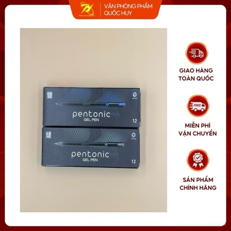 BÚT GEL LINC PENTONIC 0.6mm HỘP 12 CÁI - VPP QUỐC HUY.