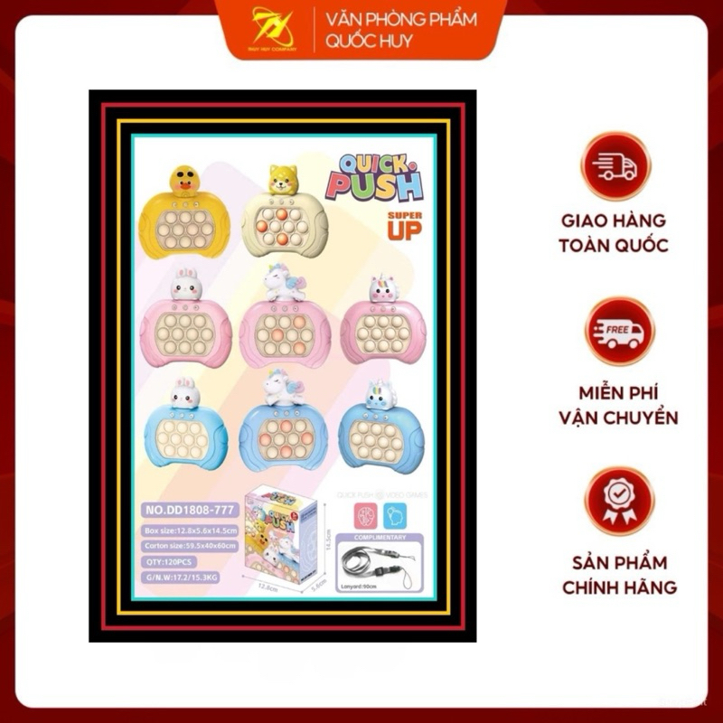 POPIT ĐIỆN TỬ, MÁY CHƠI GAME POPIT THẾ HỆ MỚI - VPP QUỐC HUY