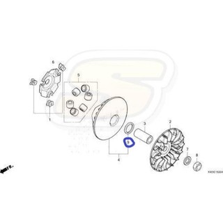 phốt chặn bụi chén bi nồi trước click vario ab air blade 125 150 160 sh mode 125 lead 125 4 val van