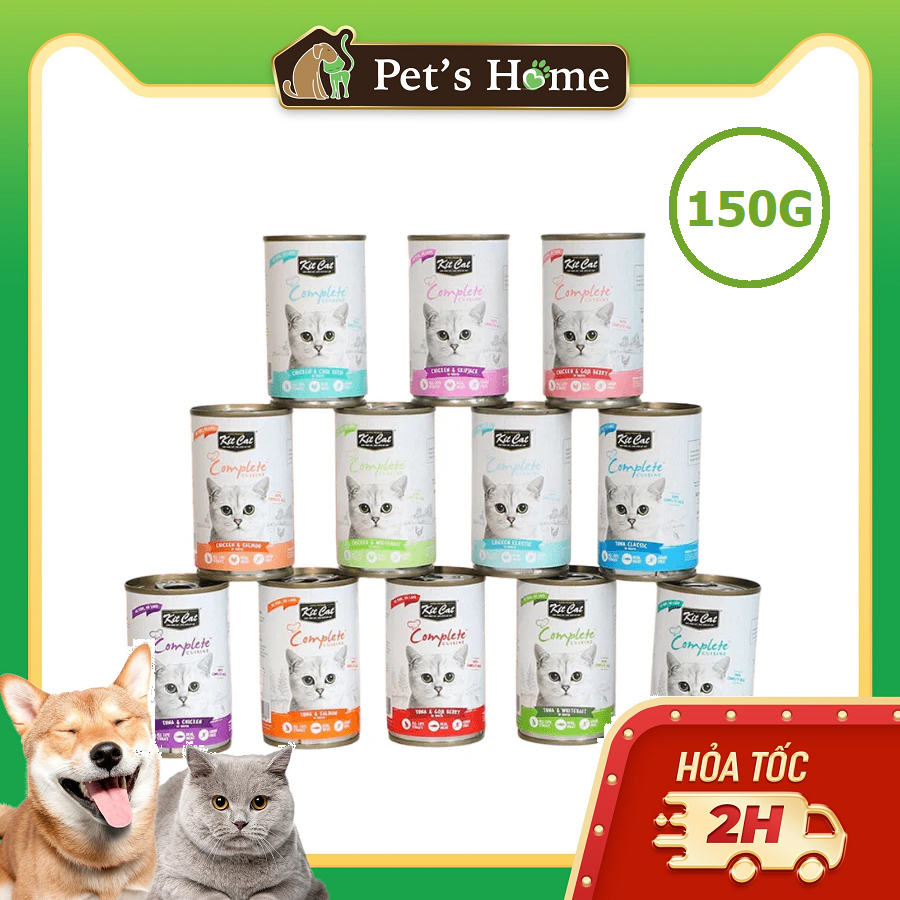 Pate cho mèo Kit Cat Complete Cuisine 150g | Shopee Việt Nam