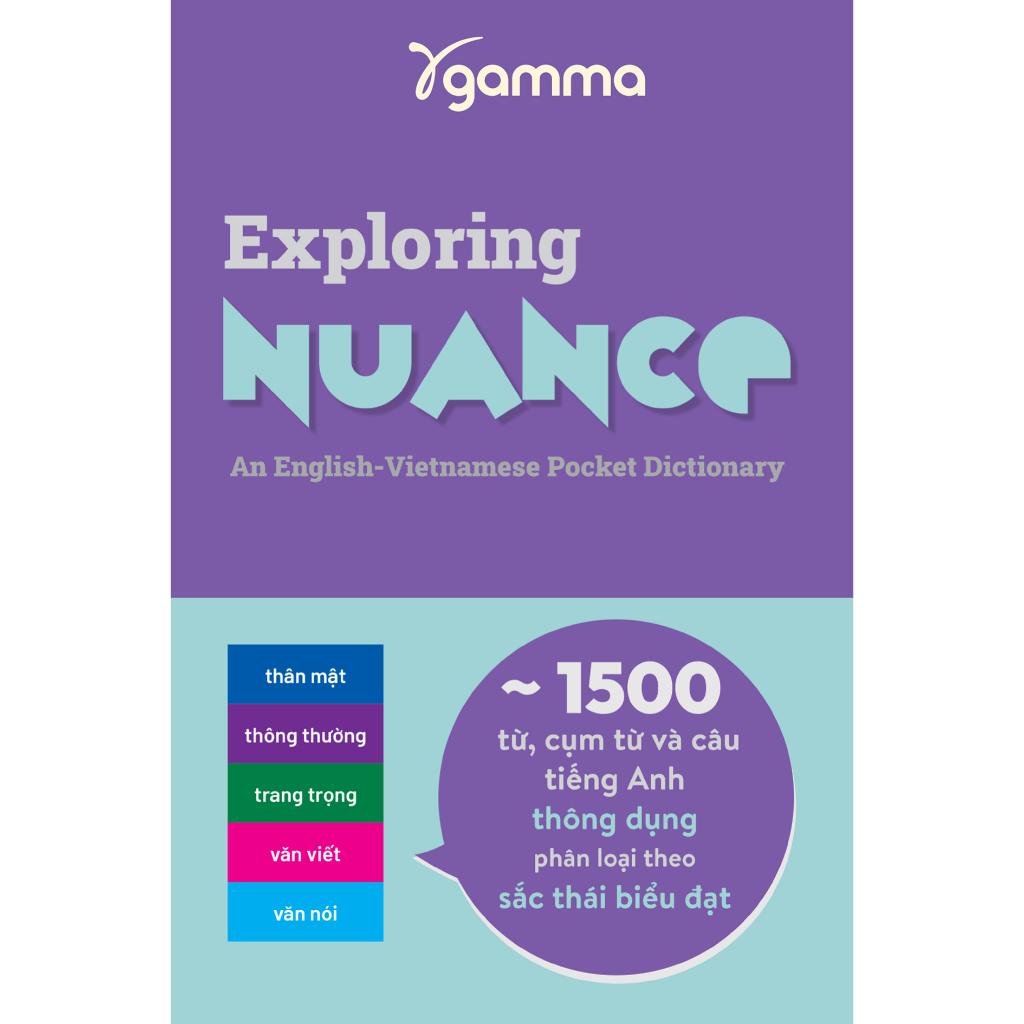 Sách - [Qùa Tặng không bán] E-Booklet Exploring Nuance - 1500 Từ, Cụm Từ Và Câu Tiếng Anh Thông Dụng
