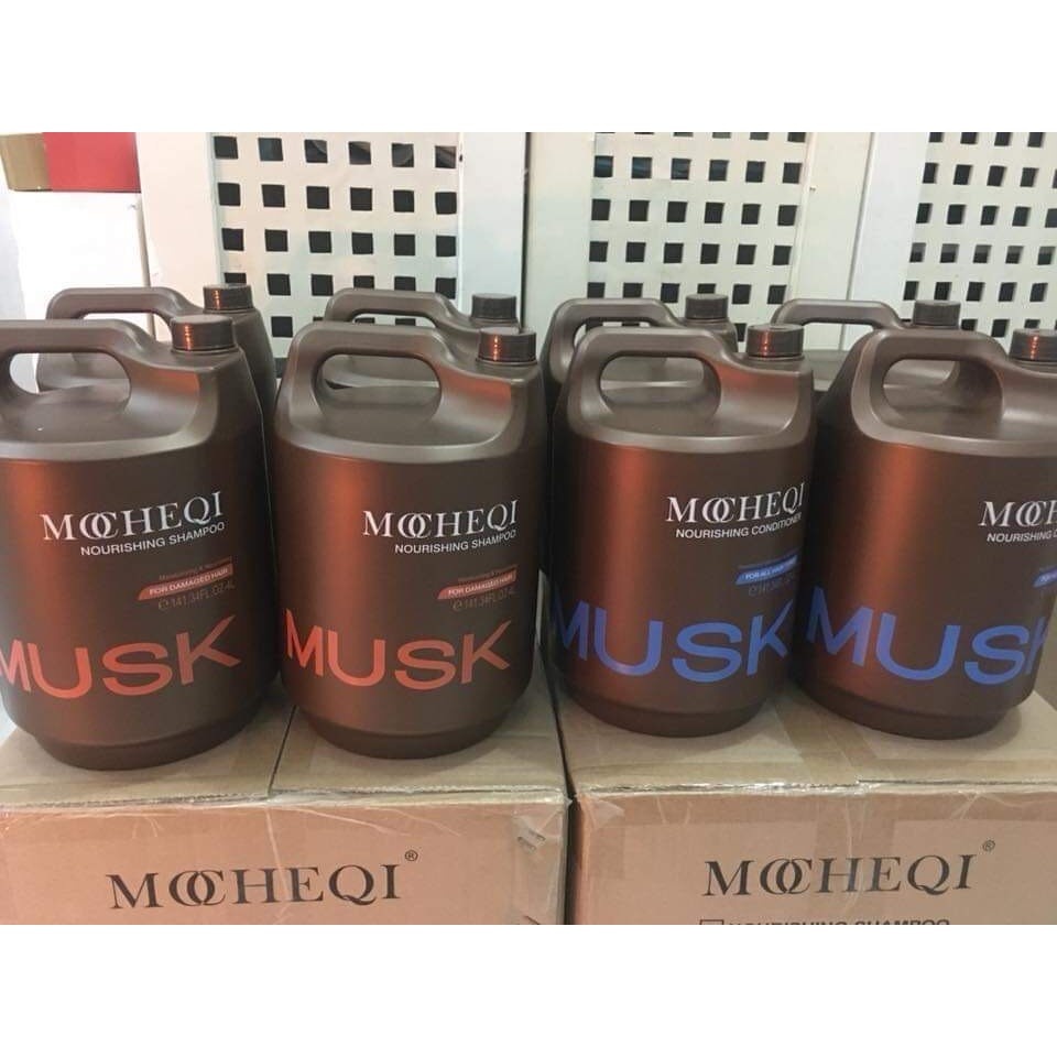 Dầu Gội Xả Mochequi Musk 4000ML Siêu Dưỡng | Made in Germany | 4000ML