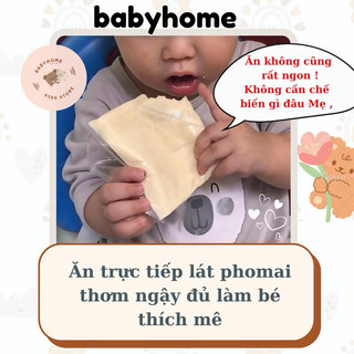 [ HÃNG Denmark + De vich]Phô Mai Hữu Cơ Tách Muối Hàn Quốc cho bé ăn dặm