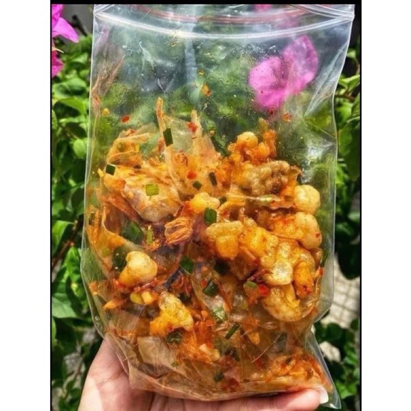Bánh Tráng Phơi Sương FULL Tóp Mỡ Giòn Rim Sate Siêu Cay – Nganga Food