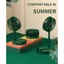 xoay 360 cổng sạc usb tiện dụng, bảo hành 1 thángQuạt tích điện để bàn mini Super gấp gọn có thể kéo dài 3 tốc độ gió