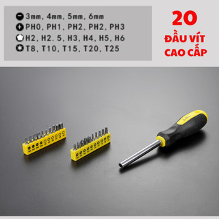 Bộ tua vít 21 chi tiết LL50008 LANLONG sửa chữa đa chức năng