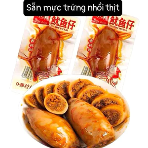 combo 3 con mực trứng nhồi thịt ăn liền hàng tẩm vị sẵn 30gr/con