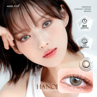 Bộ sưu tập kính áp tròng màu không độ Angel Eyes Plano Collection chất liệu PolyHema | Kính áp tròng không cận nhiều màu