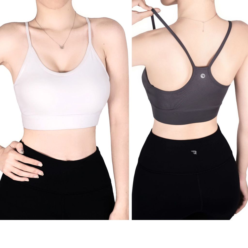 Áo bra dây thê thao nữ REETA tập gym,yoga,aerobic,pickleball...có mút định hình,chất vải dày dặn do giãn - A010
