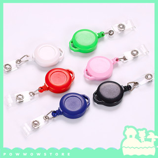 [Sẵn VN] Lõi Tơrua Kéo Rút 60cm Sử Dụng Móc Vào Bao Đựng Thẻ Hoặc Móc Khoá Phong Cách Bề Mặt Trơn Đơn Giản Nhiều Màu Sắc