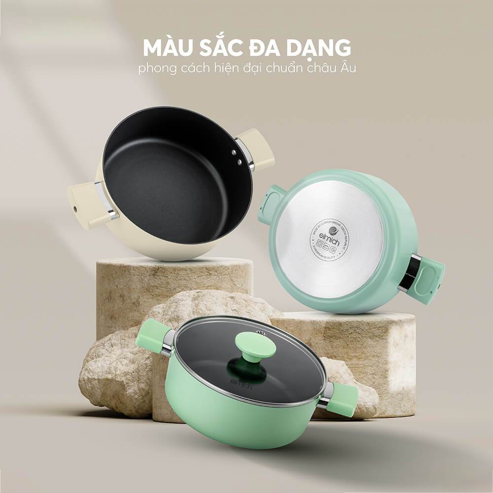 Nồi lẩu an toàn đa năng full induction Elmich EL-5114 size 24cm