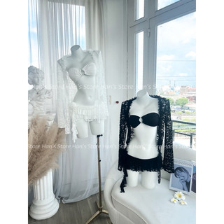 [HAN’S STORE ]-CHÍNH CHỦ SET BIKINI VÁY BÈO TẶNG ÁO KHOÁT TẶNG HOA CÀI RỜI HOTTREND HÈ 2025(ẢNH THẬT)