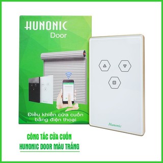 Công tắc cửa cuốn thông minh HUNONIC DOOR điểu khiển trên điện thoại kèm 2 điều khiển từ xa