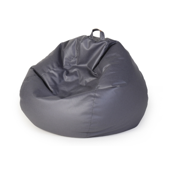 Ghế Lười Hạt Xốp Dạng Túi Đậu Da PU Chống Thấm Chống Bám Bụi Bẩn 100x120cm