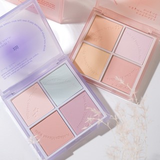 [Y237] Bảng Phấn Má Hồng Xixi 4 Màu - Xixi bốn màu Run For The Sunset - Chống Nước, Lâu Trôi, Tông Lì