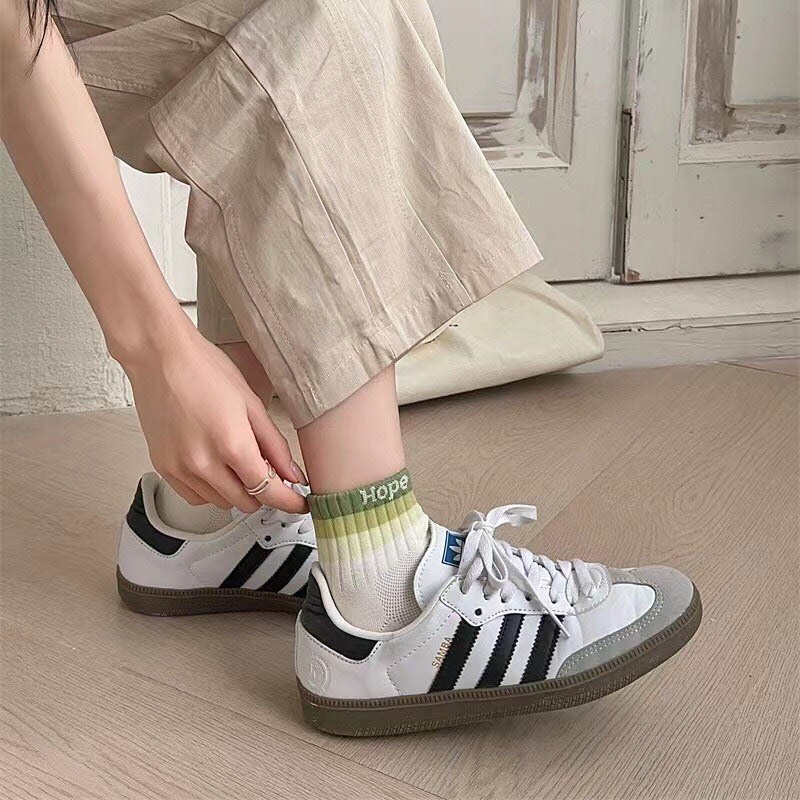Tất vớ nam nữ cổ tất màu sắc, chất liệu cotton co giãn 4 chiều - Ekiu Shop
