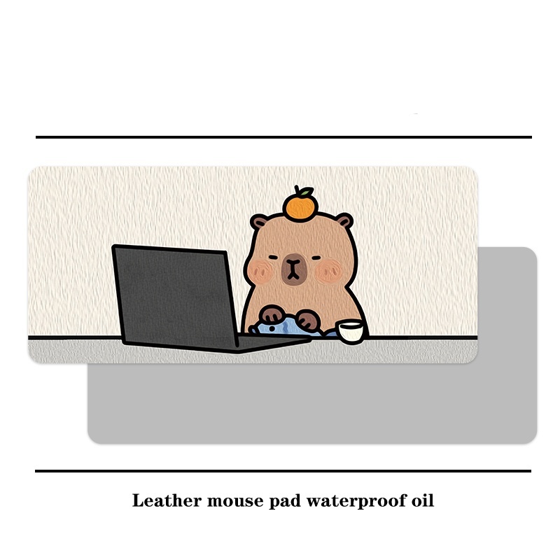 Product image Miếng Lót Chuột Mouse Pad Capypara Chuột Lang Nước Kurumi Hoạt Hình Cute Nhiều Size 3