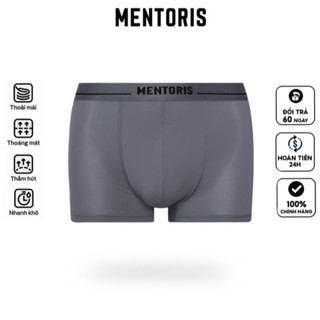 Quần Sịp Đùi Nam Mentoris - Chất Thun Lạnh Thoáng Mát, Kháng Khuẩn 2 Lớp - MBX08