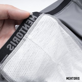 Quần Sịp Đùi Nam Mentoris - Chất Thun Lạnh Thoáng Mát, Kháng Khuẩn 2 Lớp - MBX08
