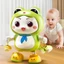 Đồ Chơi Ếch Nhảy Múa Cho Bé BỐ KHỦNG LONG Biết Phát Nhạc Biết Đi Lắc Lư Vui Nhộn Đồ Chơi Phát Triển Sớm Cho Bé