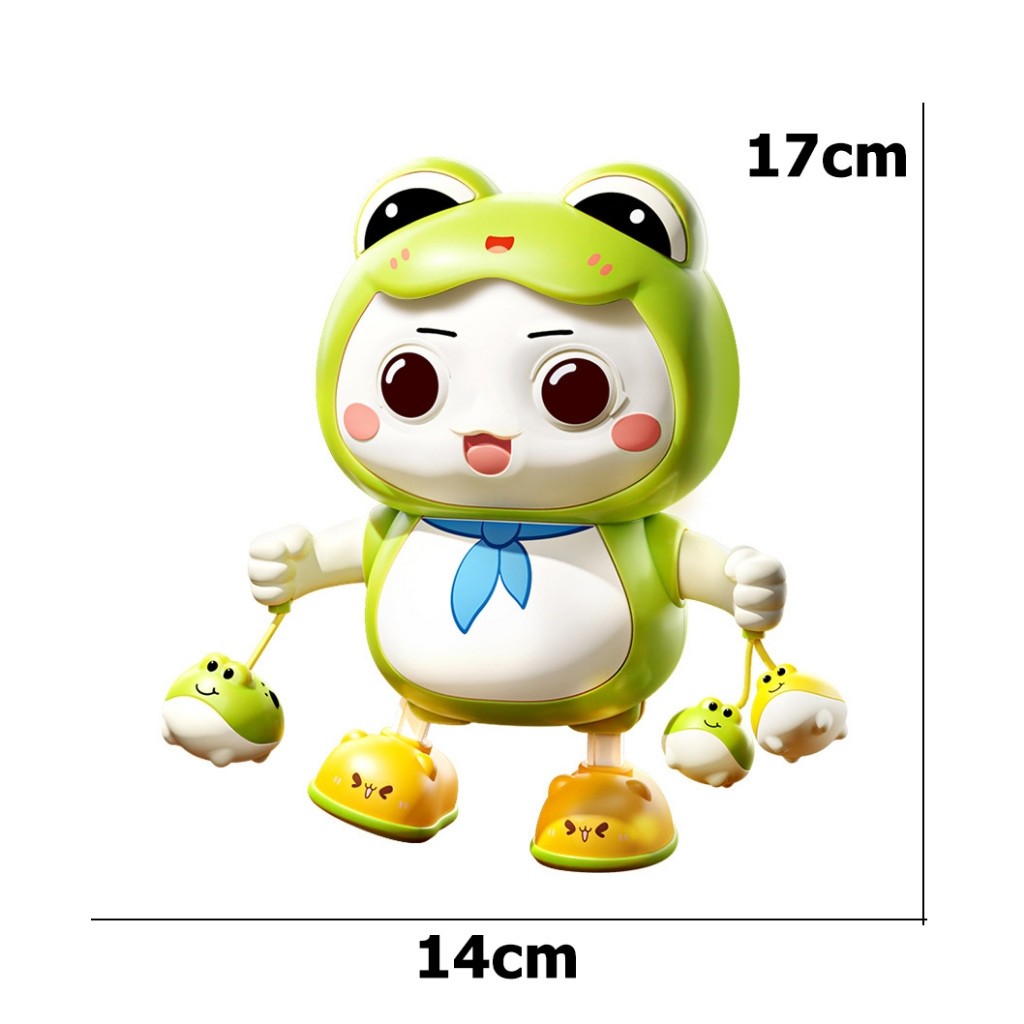 Đồ chơi Ếch Nhảy Nhót - Đồ Chơi Cho Bé PUKAPI