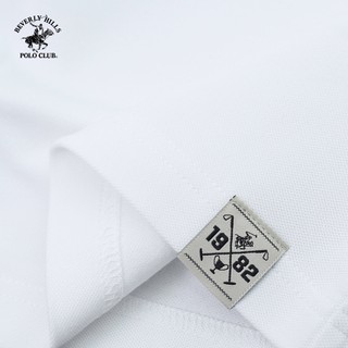Áo polo Ngắn tay Nam Regular Fit Beverly Hills Polo Club Trắng Trơn - PMRSS24TL008