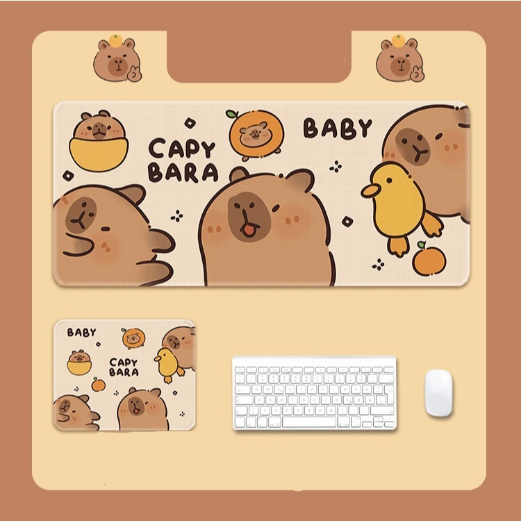 Product image Miếng Lót Chuột Mouse Pad Capypara Chuột Lang Nước Kurumi Hoạt Hình Cute Nhiều Size 2