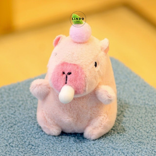 Móc Khóa Capybara Hot Trend LINDO, Móc Khóa Treo cặp, balo, chìa khóa, Quà tặng Dễ Thương