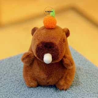 Móc Khóa Capybara Hot Trend LINDO, Móc Khóa Treo cặp, balo, chìa khóa, Quà tặng Dễ Thương
