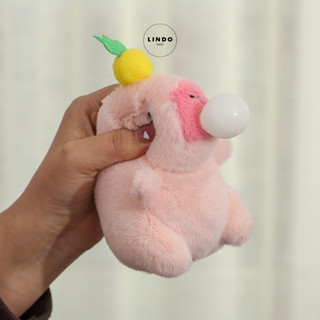 Móc Khóa Capybara Hot Trend LINDO, Móc Khóa Treo cặp, balo, chìa khóa, Quà tặng Dễ Thương