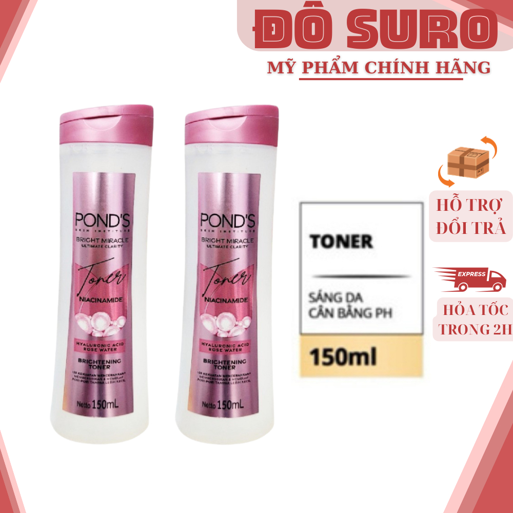 Nước Hoa Hồng Pond’s Sáng Da, Cân Bằng pH - 150ml