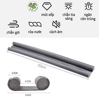 Thanh Chặn Khe Cửa Đa Năng Ngăn Côn Trùng,Chắn Gió Mùa,Ngừa Bụi Bẩn,Giảm Ồn loại tốt - HHome